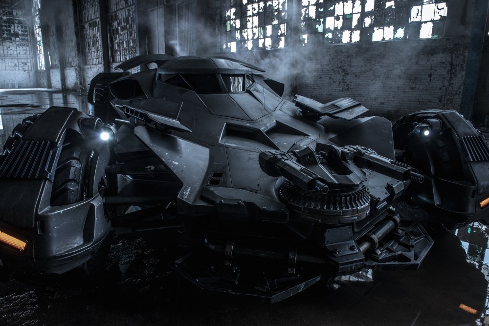The Batmobile in BvS