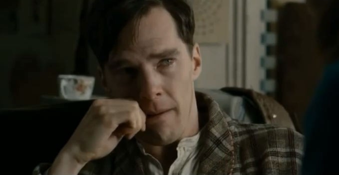 Cumberbatch, on his way to awards glory.