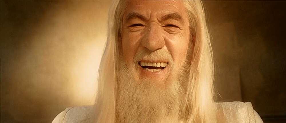 Gandalf, king of banter.