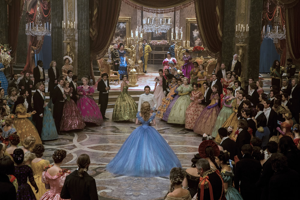 Cinderella's fantastic production design.