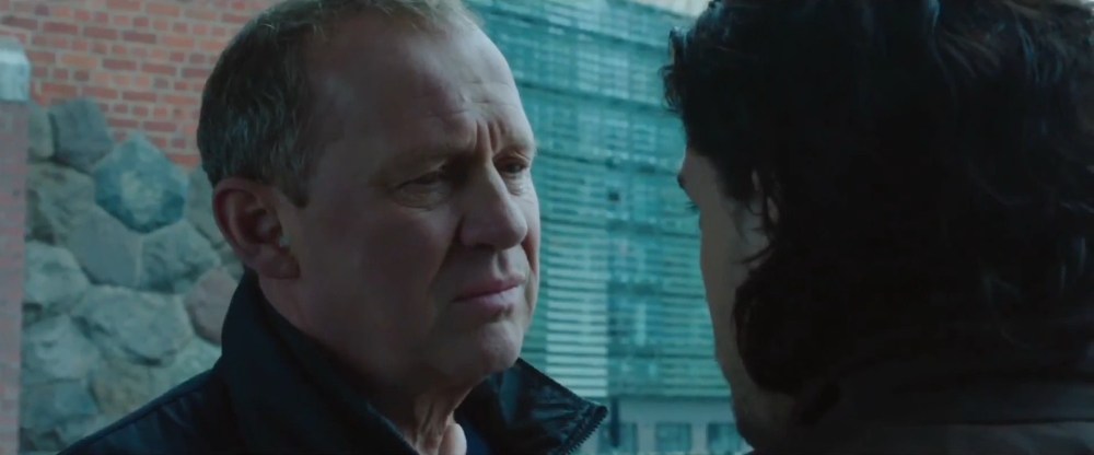 Peter Firth as Harry Pearce.