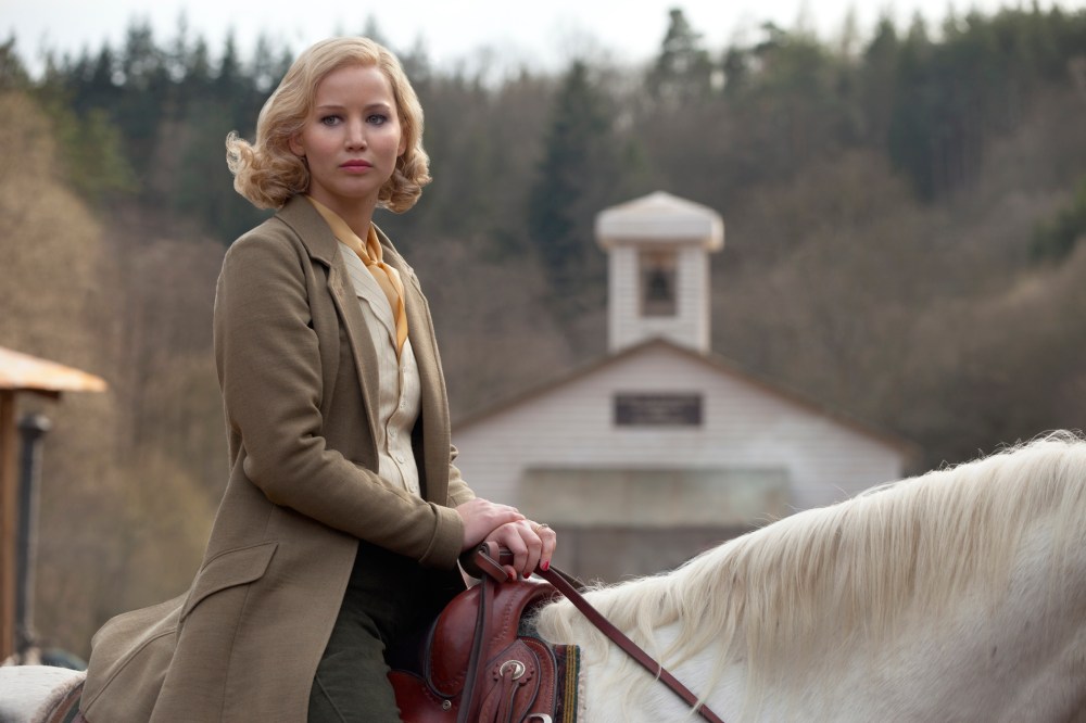 Jennifer Lawrence as Serena.