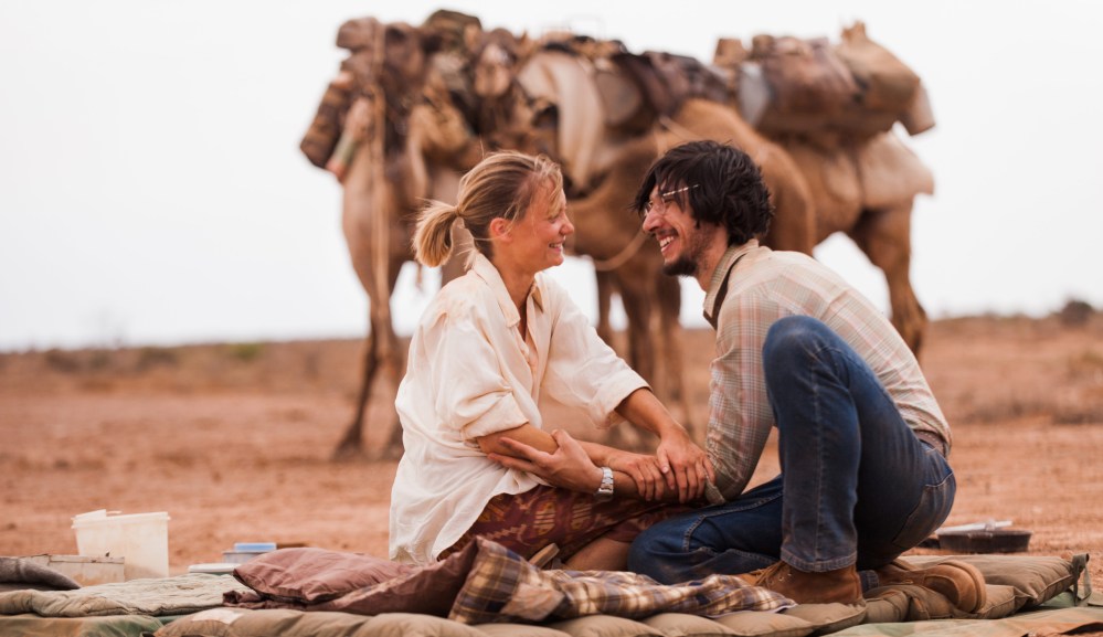 Mia Wasikowska and Adam Driver in Tracks.