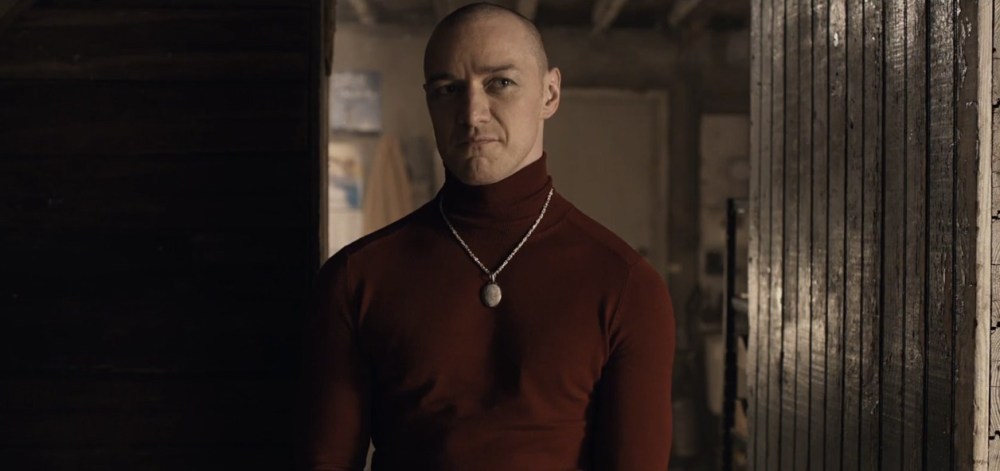 James McAvoy as Kevin Wendell Crumb, aka Patricia.